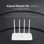 Original Xiaomi WiFi Router 4A Smart APP Control AC1200 1167Mbps 128MB 2.4GHz & 5GHz Dual-core CPU Gigabit Ethernet Port Wireless Router Repeater with 4 Antennas, Support Web & Android & iOS, US Plug, 4A (Dual-core CPU)