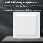UHF RFID Reader Long Range Integrated Reader Writer With E710 Chip, Style: Add Power Over Ethernet, Add Power Over Ethernet