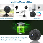 A9+ 1080P WiFi Remote Wireless Camera, Support Night Vision & Motion Detection & TF Card, Broadcom Bluetooth Solution - Trustpick