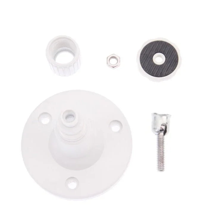 ABS Wall Mount Stand Bracket For Security Camera for Outdoor / Indoor Use, Size: 12.5cm x 8cm - Trustpick