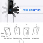 C89 Smart Fingerprint Password Lock Home Indoor Door TUYA System Lock - Trustpick