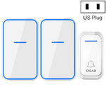 CACAZI A68 - 2 One to Two Wireless Remote Control Electronic Doorbell Home Smart Digital Wireless Doorbell - Trustpick
