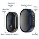 CACAZI A99 Home Smart Remote Control Doorbell Elderly Pager - Trustpick