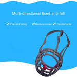 Dog Muzzle Prevent Biting Chewing and Barking Allows Drinking and Panting, Size: 6.8*6.3*7.8cm - Trustpick