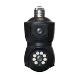 DP41 Bulb - type Dual - lens Motion Tracking Smart Camera Supports Voice Intercom - Trustpick