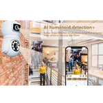 DP41 Bulb - type Dual - lens Motion Tracking Smart Camera Supports Voice Intercom - Trustpick