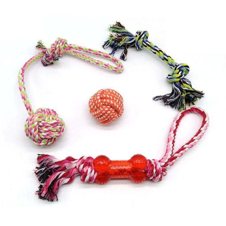 Pet Knot Chewing Toy Combination Set - Trustpick