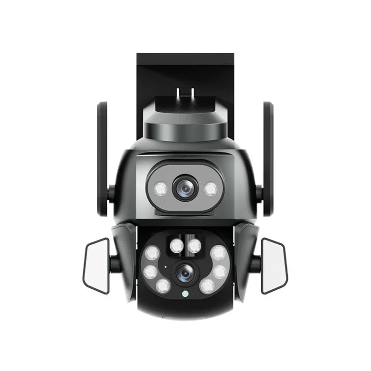 Q821 4MP Binocular Zoom Dual Light Source Outdoor IP67 Waterproof WiFi Camera - Trustpick