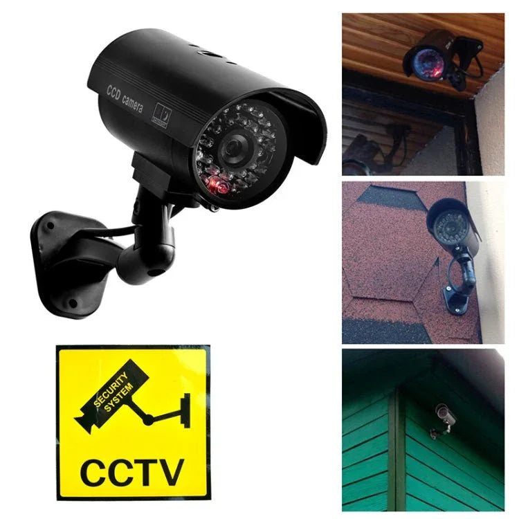 Realistic Looking Dummy Camera with Blinking LED Light - Trustpick