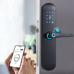 S011M Multi - functional Automatic Fingerprint Lock Hotel Apartment Intelligent Electronic Swipe Password Lock - Trustpick