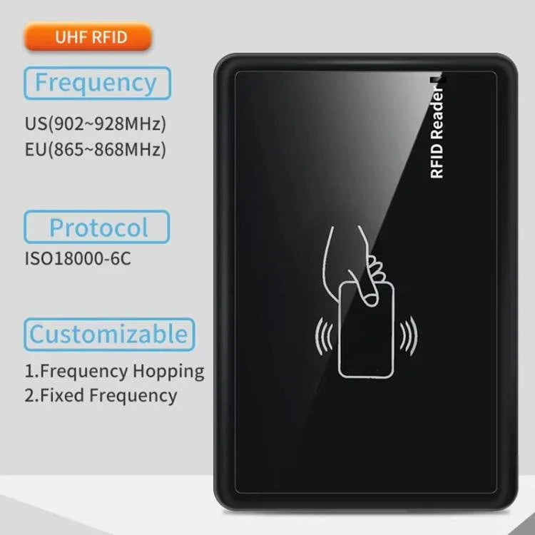 UHF RFID Desktop Reader / Writer Dual - Mode Output Electronic Tag Writer - Trustpick