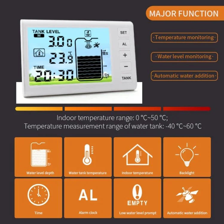 Underground Open Measurement Ultrasonic Liquid Level Meter - Trustpick