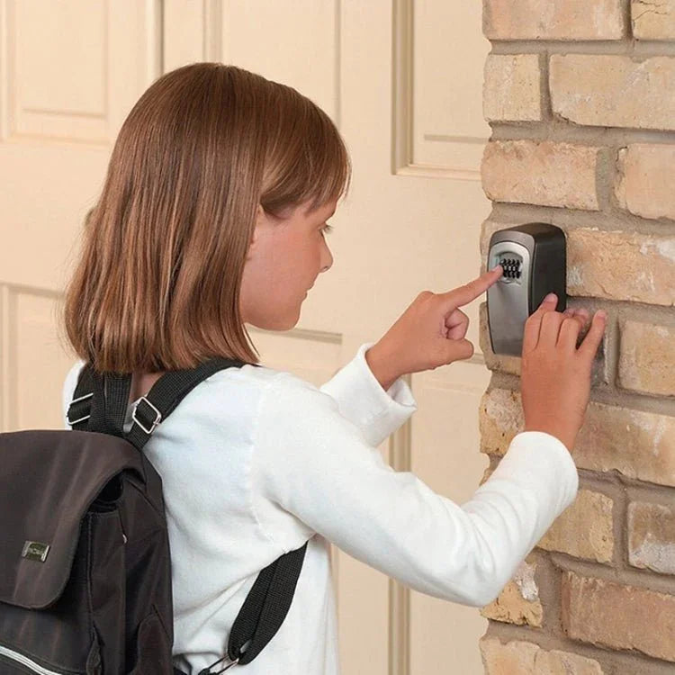 Wall - mounted Key Lock Box Household Pssword Safe Box - Trustpick