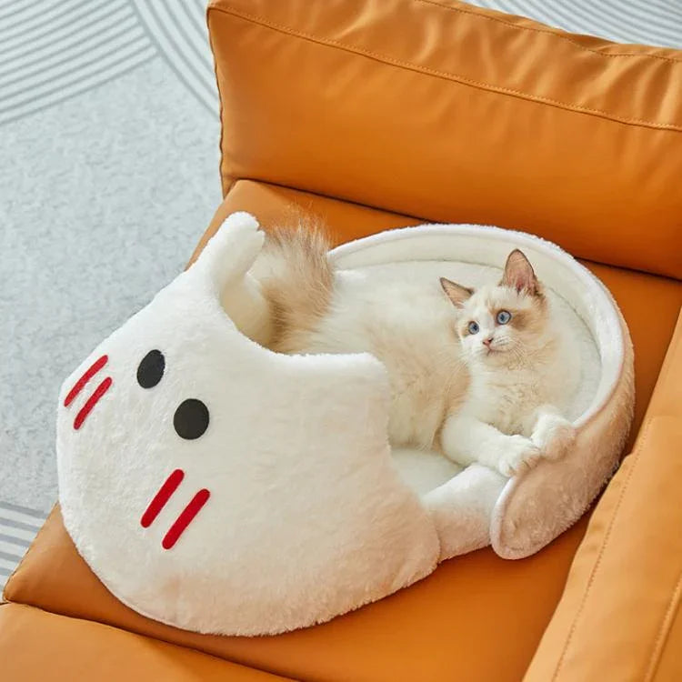 Winter - Warm Widened Semi - Enclosed Light - Blocking Pet Bed - Trustpick
