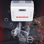 XY - S510COM 2 in 1 Carbon Monoxide Smoke Composite Alarm Detector without Battery - Trustpick